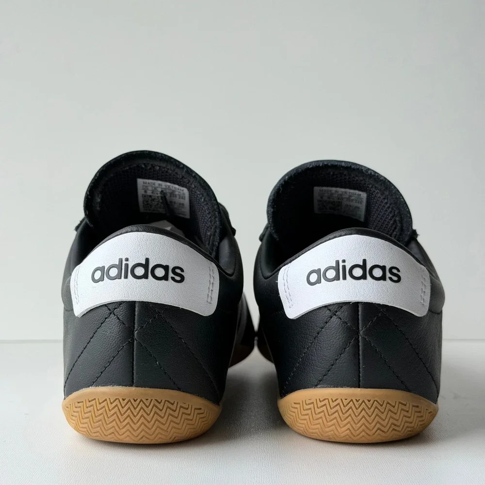 Adidas Grand Court Lo Womens 8 Black Indoor Soccer Athletic‎ Preppy Sneakers